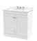 800mm Floor Standing 2 Door Vanity & Marble Top 3TH