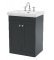 600mm Floor Standing 2-Door Vanity & Basin 3TH