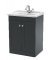 600mm Floor Standing 2 Door Vanity & Basin 1TH