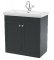 800mm Floor Standing 2-Door Vanity & Basin 1TH