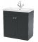 800mm Floor Standing 2-Door Vanity with Basin - 1 Tap Hole