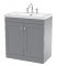 800mm Floor Standing 2-Door Vanity with Basin - 3 Tap Hole