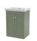 600mm Floor Standing 2 Door Vanity & Basin 0TH