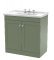 800mm Floor Standing 2 Door Vanity & Basin 3TH