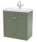 800mm Floor Standing 2-Door Vanity with Basin - 1 Tap Hole