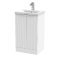 500mm Floor Standing 2 Door Vanity & Basin 1