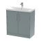 800mm Floor Standing 2 Door Vanity & Basin 3