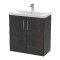 800mm Floor Standing 2 Door Vanity & Basin 3