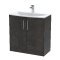 800mm Floor Standing 2 Door Vanity & Basin 4