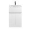 500mm Floor Standing 2 Door/Drawer Vanity Unit & Basin 4