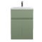 600mm Floor Standing 2 Door/Drawer Unit & Basin 1