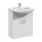 650mm Floor Standing Cabinet & Square Basin