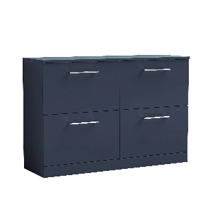 1200mm Floor Standing 4-Drawer Vanity & Worktop