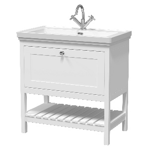 800mm Floor Standing Vanity & Basin 1TH