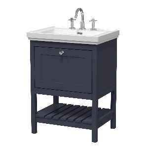 600mm Floor Standing Vanity & Basin 3TH