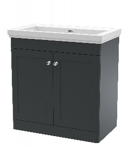 800mm Floor Standing 2 Door Vanity & Basin 0TH