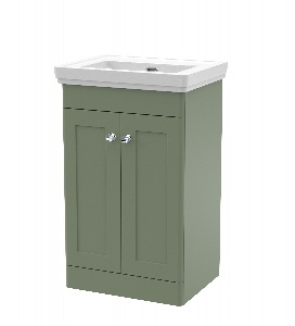 500mm Floor Standing 2 Door Vanity & Basin 0TH