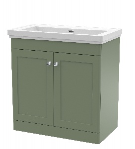 800mm Floor Standing 2 Door Vanity & Basin 0TH