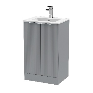 500mm Floor Standing 2 Door Vanity & Basin 2