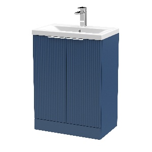 600mm Floor Standing 2 Door Vanity & Basin 1