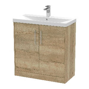 800mm Floor Standing 2 Door Vanity & Basin 3