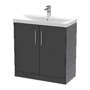 800mm Floor Standing 2 Door Vanity & Basin 3