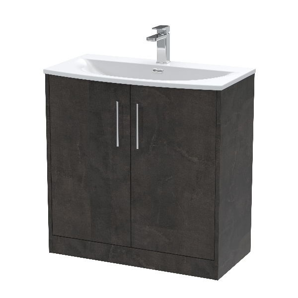 800mm Floor Standing 2 Door Vanity & Basin 4