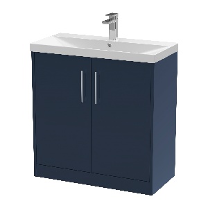 800mm Floor Standing 2-Door Vanity & Basin 3