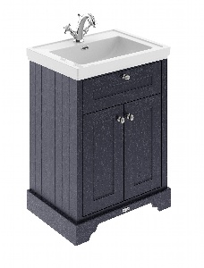 600mm 2-Door Vanity & Classic Basin 1TH