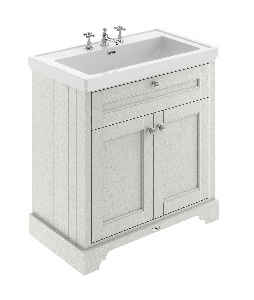 800mm 2-Door Vanity & Classic Basin 3TH