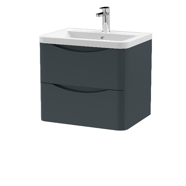 800mm Floor Standing 2 Drawer Vanity & Ceramic Basin