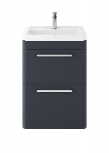 Floor Standing 600mm Cabinet & Ceramic Basin