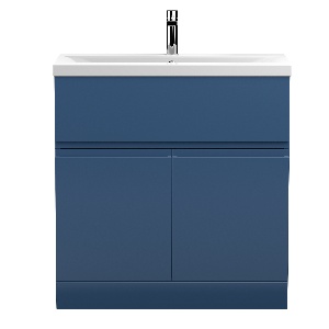 800mm Floor Standing 2-Door Vanity Unit & Basin 1