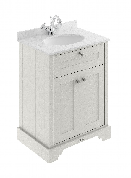 600mm Cabinet & Marble Top (1TH)