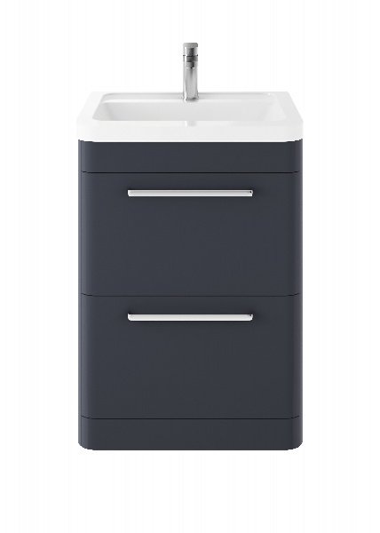 Floor Standing 600mm Cabinet & Ceramic Basin