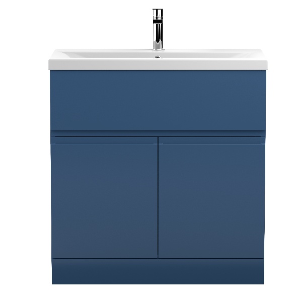 800mm Floor Standing 2-Door Vanity Unit & Basin 1