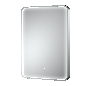 Polished Chrome Frame LED Mirror - 700 x 500mm