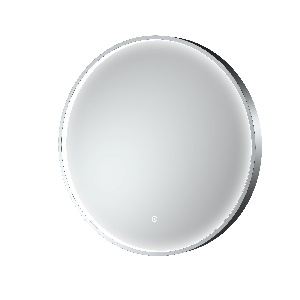 Polished Chrome Frame LED Mirror - 600mm