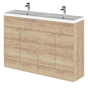 1200mm FS 4-Door Vanity & Double Basin