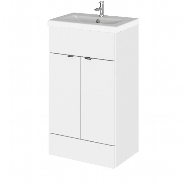 500mm Vanity Unit & Ceramic Basin