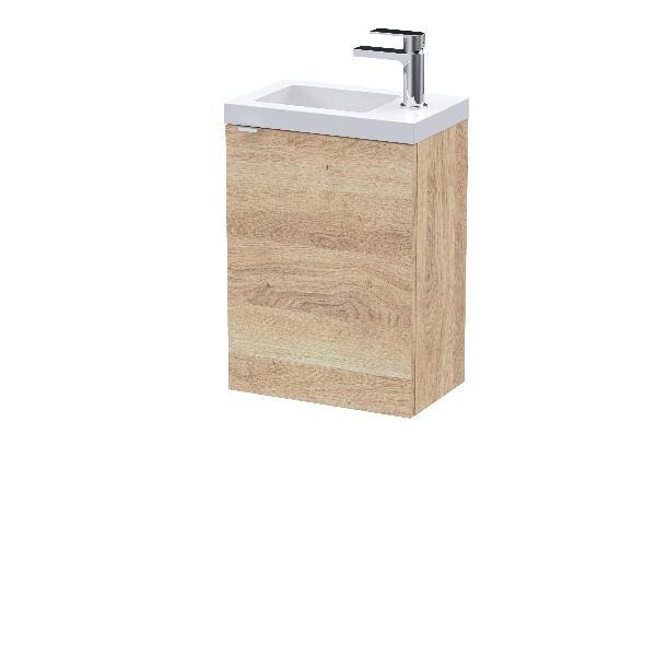 400mm 1-Door Wall Hung Unit & Basin