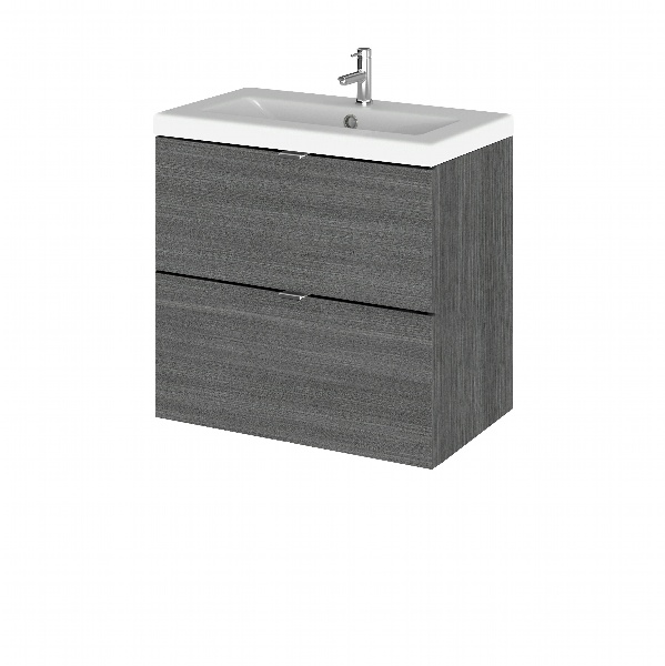 600mm Vanity Unit & Ceramic Basin