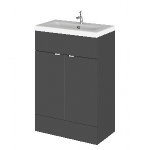 600mm Vanity Unit & Ceramic Basin