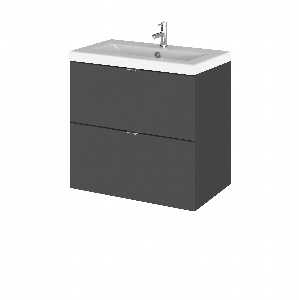 600mm Vanity Unit & Ceramic Basin