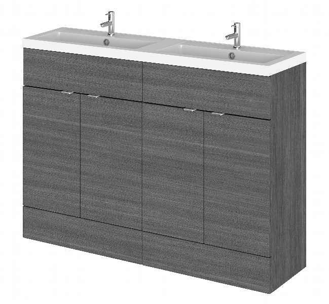 1200mm Vanity Unit & Double Basin