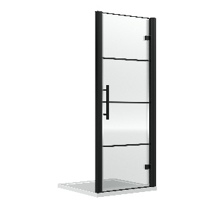 800mm Hinged Shower Door