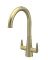 Samir Mono Dual Lever Brushed Brass