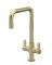 Kosi Mono Dual Lever Brushed Brass