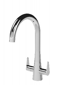 Samir Mono Dual Lever Chrome