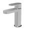 Fluted Mono Basin Mixer with Push Button Waste